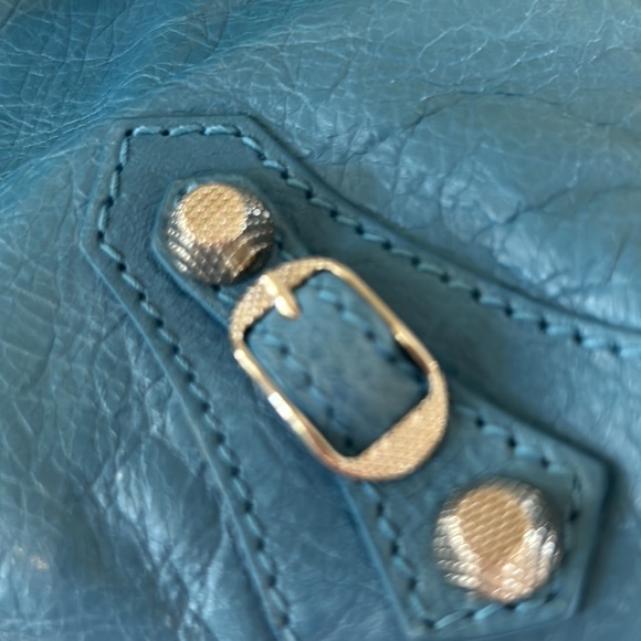 Never used. Balenciaga Blue Bag. - Picture 9 of 14